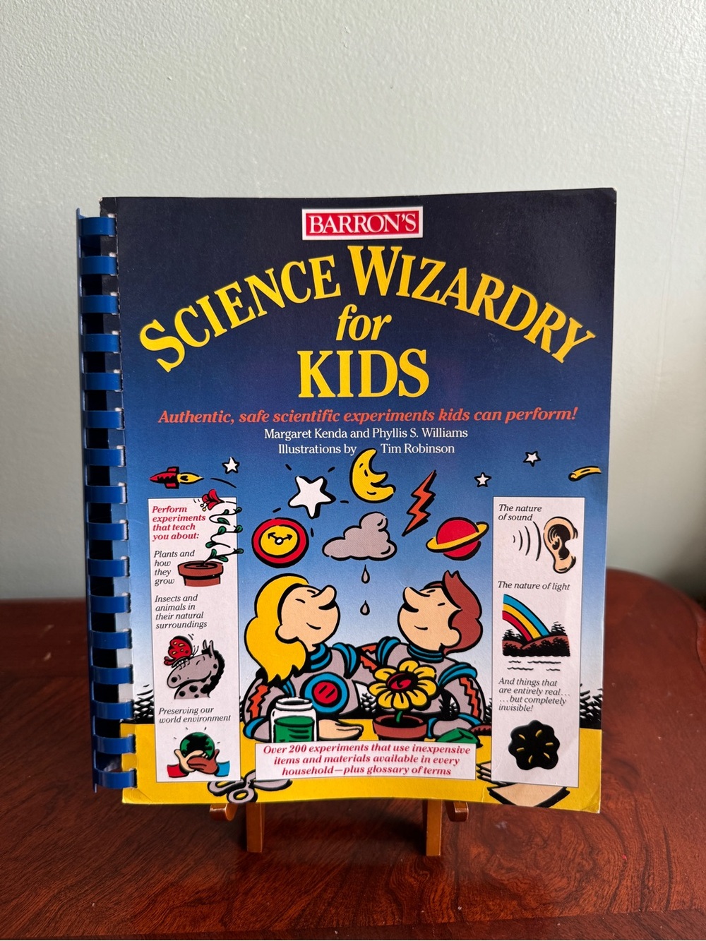 Science Wizardry for Kids - Blue Cover